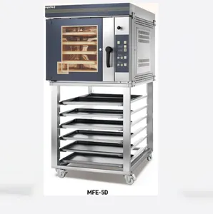 Bakkerijapparatuur Professionele Broodbakmachine Gas Elektrische Commerciële Convectieoven Pizzaoven