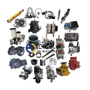 Huida forklift parts pc30 pc35 pc78 6 hydraulic pump 3d84 engine selanoid controller valve main control valve pc180 japan
