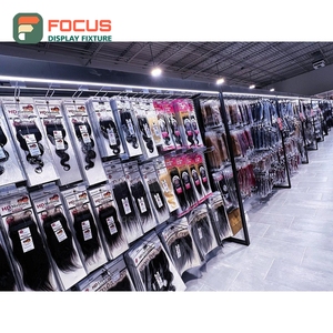 Expositor de Pelucas de Primera Calidad, Estante Vertical de Pared para Exhibición de Pelucas, Unidad de Exhibición de Pelucas - Product Image 1