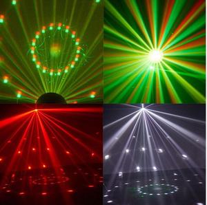 Led Nuevo Patrón de caleidoscopio Patrón de agua <span class=keywords><strong>Aurora</strong></span> <span class=keywords><strong>Borealis</strong></span> Circular Dos en uno Efecto de haz Rojo Verde Láser - Product Image 6
