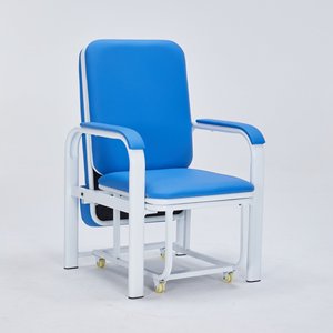 Silla de Hospital Plegable con Reposabrazos para Uso de Acompañantes de Pacientes, Opciones Multicolores - Product Image 2