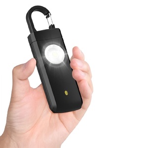 Type-C Usb充電式自己防衛キーホルダー女性用サイレン安全警報パーソナルセキュリティキーリングパーソナルアラームキット - Product Image 2