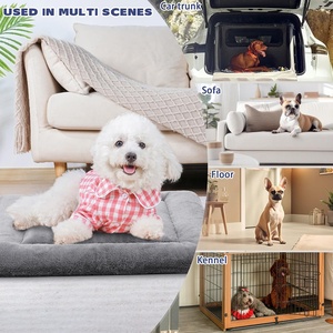 Cama para perro de superficie ultrasuave lavable a máquina, colchón caliente comprimido para mascotas - Product Image 3