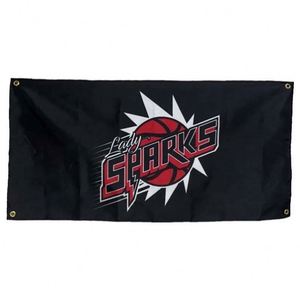 Bannières personnalisées en polyester 100% résistantes, toutes tailles et couleurs, impression numérique, vente en gros d'usine - Product Image 2