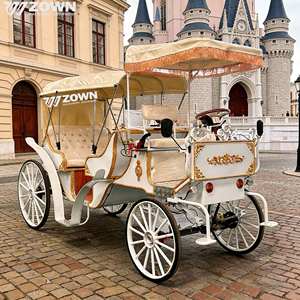 Carroza Turística Eléctrica Clásica ZOWN, Carro Real sin Caballos, con Batería, para Zonas Turísticas, Resorts, Bodas y Celebraciones - Product Image 1