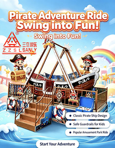 Barco Pirata Portátil para Interiores al Mejor <span class=keywords><strong>Precio</strong></span>, Mini Barco Pirata con Remolque para Niños en Oferta - Product Image 1