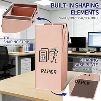Poubelle de recyclage à classification écologique, pliable, réutilisable, intérieure/extérieure, épaissie, durable, portable, seaux de rangement, poubelles