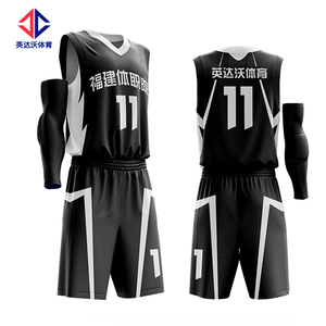 Conjunto de uniforme de baloncesto sublimación personalizada camiseta de baloncesto personalizada para hombres atuendo de baloncesto vibrante - Product Image 4