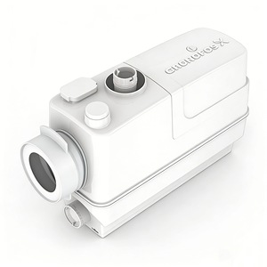 Station de relevage des eaux usées Grundfos CWC 3 en acier inoxydable, haute capacité, design compact pour le traitement des déchets - Product Image 1
