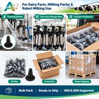 Capuchon de protection pour tétine, couvercle de doublure pour bouchon de gonflage, pour le programme de qualité du lait des coopératives laitières, commande en gros, vente en gros, OEM