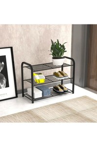 Wholesale 3 Tier Metal Black Waterproof <b>Shoe</b> <b>Rack</b> Cabinet Easy to Assemble Simple <b>Shoe</b> Organizer Home Furniture Office Furniture - Product Image 5