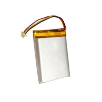 Batterie à semi-conducteurs rechargeable A & S IEC62133 UL1642 AS603040 3.7V 750mAh 500 + Cycles LiCoO2 Cathode 6.0x30x40mm pour GPS