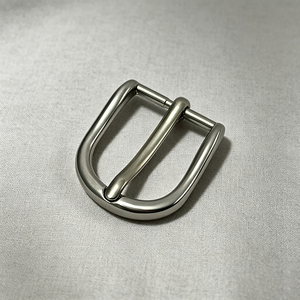 Hebilla de Cinturón de Doble Punta, Chapada en Acero, Estilo Formal, Hebilla de Metal de 30-40 mm para Cinturón de Cuero, Accesorio para Cintura - Product Image 3