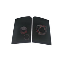 Ensemble de vitres latérales arrière noires modifiées neuves pour Mitsubishi Pajero V31V33V43V45, vitres latérales intégrées