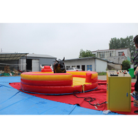 Jeux commerciaux pour adultes Rodéo mécanique Bull Riding Machine Controls Gonflable Mécanique Bull Ride à vendre
