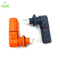 Connecteurs de batterie haute tension à 2 conducteurs Connecteurs 120A 200A 350A DC 1500V HV socket high current Connector