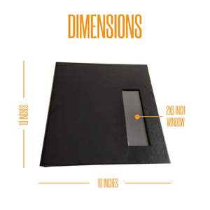 อัลบั้มภาพถ่ายงานแต่งงานแบบสมุดภาพ 40 หน้า 160 ช่อง ปกหนัง PU พร้อมซองป้องกันและปากกาเมทัลลิก - Product Image 4