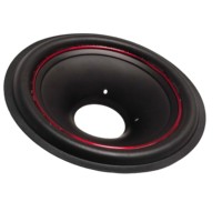 103-224 Corne papier bassin conique tambour presse à papier bassin noir épaissi haut-parleur pièces de rechange amplificateur haut-parleur accessoires OEM