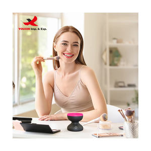 Nettoyant électrique pour pinceaux de maquillage à prix réduit, en ABS et silicone rose, compatible avec toutes les tailles de pinceaux, machine à rotation automatique - Product Image 6