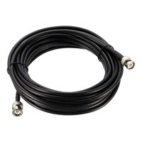 Câble coaxial d'extension d'antenne RG58 50 Ohm avec connecteurs BNC mâle vers BNC mâle pour antennes récepteurs BNC