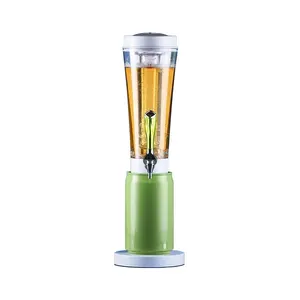 Factory Wholesale Beer Tower Dispenser 3L with Ice Tube LED For Party And Bar Drink Dispenser Dispensador de Cerveza