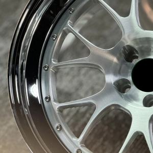 Jantes forgées en argent brossé, concaves profondes personnalisées, 19, 20, 21 pouces, jantes forgées en 2 parties pour BMW F90 M5 F82 M4 <span class=keywords><strong>Audi</strong></span> <span class=keywords><strong>RS5</strong></span> S5 - Product Image 5