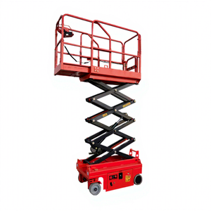सबसे अच्छी कीमत 6 मीटर 400/450 किलोग्राम हवाई कार्य हाइड्रोलिक एकल मचान एक आदमी लिफ्ट स्व-चालित कैंची लिफ्ट - Product Image 1