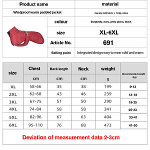 Veste de <span class=keywords><strong>chien</strong></span> <span class=keywords><strong>pour</strong></span> nouvelle arrivée manteau de <span class=keywords><strong>chien</strong></span> étanche à l'eau, manteau de <span class=keywords><strong>chien</strong></span> de concepteur en gros, veste en duvet imperméable <span class=keywords><strong>pour</strong></span> animaux de compagnie 2024 - Product Image 6