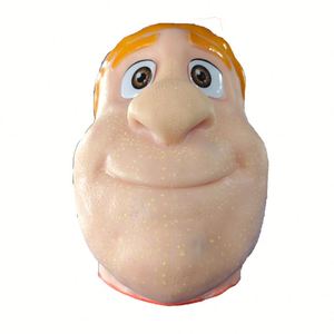 Jouet de décompression anti-stress en silicone, simulation de boutons à presser, grande tête, pour le nez de pommelle, soulage l'anxiété - Product Image 5
