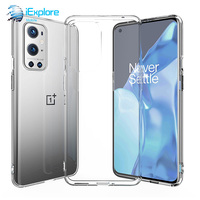 Coque de téléphone xiaomi mijia imica, étui transparent, cristal souple en TPU, de 2mm, avec point résistant aux empreintes digitales, pour One Plus 1 + 9 PRO