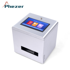 Impresora de inyección de tinta estática de escritorio QR/codificador de fecha máquina de impresión de inyección de tinta para bolsas de alimentos tapas de plástico y cartón - Product Image 1