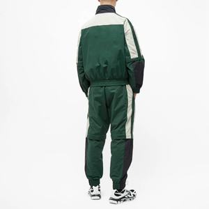 เสื้อแจ็คเก็ตวอร์มผู้ชายแบบถอดแขนสั้นได้ ผลิตจากไนลอน 100% ตัดต่อสีตัดกัน ดีไซน์แบบแพทช์เวิร์ค เหมาะสำหรับเล่นกีฬาและออกกำลังกาย - Product Image 6