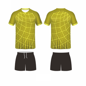 Nouveau design, maillot de football personnalisé pour adultes, sublimation, respirant, manches courtes, tissu polyester/coton, anti-transpiration, maillot d'équipe - Product Image 6