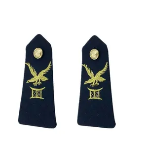 Distintivo del bottone del pilota della spallina della spalla di rango per l'agente