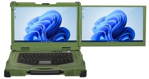 Wholesale Hot Ruggedized Dual Screen Notebook Reinforced Design Outdoor Rugged Portable <b>Computer</b> Ruggedized Dual Screen Notebook - Product Image 5