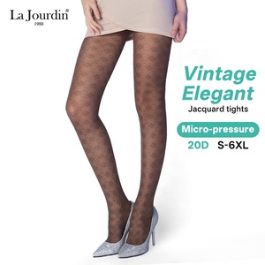 <span class=keywords><strong>Collant</strong></span> Donna OEM Personalizzati Sexy Retrò Jacquard Modellanti Senza Cuciture Lavorazione Squisita Lusso Traspiranti - Product Image 1