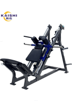 Machine à Squat Hack à Charge de Poids pour Salle de Sport Professionnelle, Conçue pour l'Entraînement des Muscles des Cuisses à Travers les Squats.