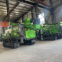 Nouvelle foreuse sur chenilles de 1200 m de profondeur avec moteur, boîte de vitesses et roulements, équipée d'un moteur diesel économe en carburant, portable pour l'agriculture