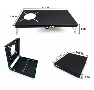 <b>Portable</b> Foldable Mini Barbecue Charcoal Grill LightWeight Small BBQ Grill for Outdoor Backyard Camping Picnic Beach Cooking - Product Image 4