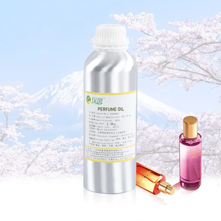 Sıcak satış popüler yüksek kaliteli parfüm japon kiraz çiçekleri koku yağı parfüm konsantre ücretsiz örnek
