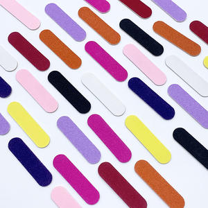 Kit de Herramientas de Manicura al por Mayor con Logotipo Personalizado, Mini Set de Limas de Uñas Rectas de Doble Cara de Material de Esmeril y Palito de Madera para Cutícula - Product Image 5