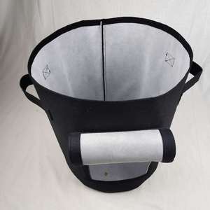 Sac de plantation de légumes Baril de croissance de pommes de terre Pot de fleur de balcon de culture en feutre pour jardin ou culture en intérieur - Product Image 5