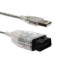 V18.00.008 Mini Vci untuk Toyota J2534 Kabel Diagnostik Mobil OBD2 Chip FTDI TIS Techstream MINI-VCI OBD 2 Pemindai Diagnostik Otomatis