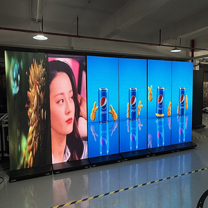 Panneau publicitaire LED pliable et durable au design populaire pour <span class=keywords><strong>restaurant</strong></span> de restauration rapide, affichage sur pied pour magasin de détail et ascenseur - Product Image 5