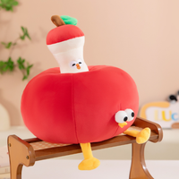 Coussin décoratif en peluche en forme de poulet mignon, best-seller transfrontalier, idéal comme cadeau d'anniversaire