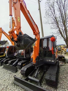 Excavatrice hydraulique Doosan DX60 d'occasion de 6 tonnes, modèle 2022, engrenages et pompe testés et inspectés, prix bas - Product Image 2