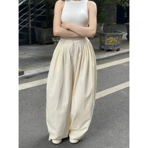 Prix de gros Pantalons et pantalons larges pour femmes Vêtements décontractés amincissants Pantalons d'été pour femmes Design de bourgeon de fleur - Product Image 4