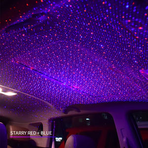 Nouvelle Arrivée Projecteur LED Laser Étoilé USB pour Voiture, Lumière d'Ambiance Intérieure Décorative, Mini Veilleuse 12V, Garantie 2 Ans - Product Image 4