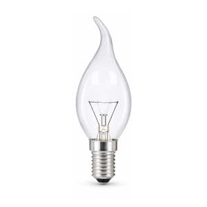 Lampadina a incandescenza trasparente 60W 230V E14 - Product Image 1