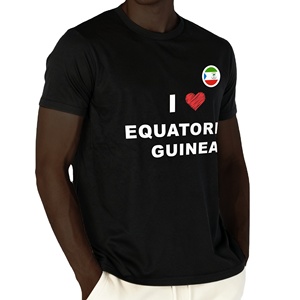Lightweight and Breathable Equatorial Guinea Fan <b>T</b>-shirt for Summer Outdoor Gatherings and Matches Promotion - Product Image 3
